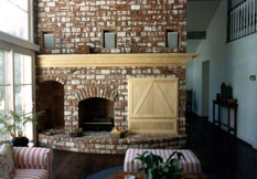 fire place remodeled