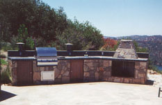 outside barbaque remodeled